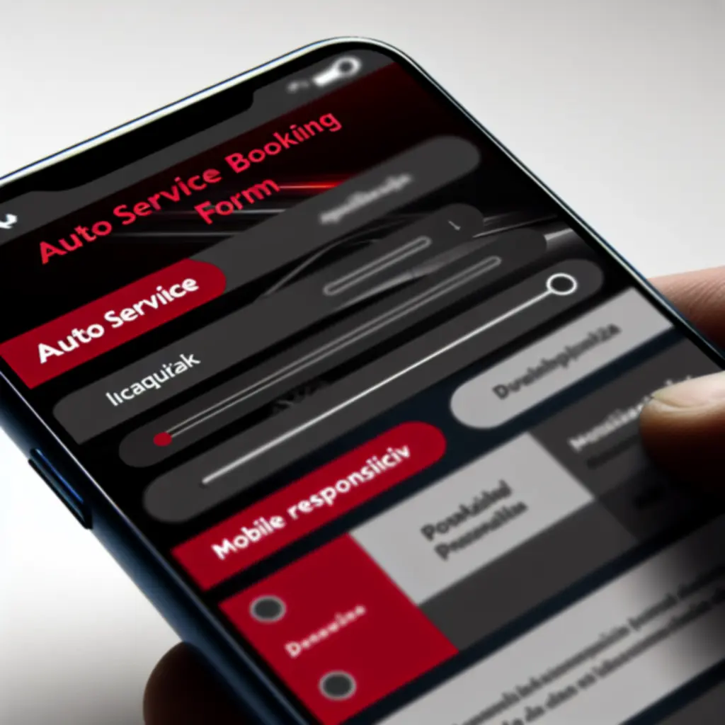 Podgląd formularza rezerwacji PolandVenue na telefonie
